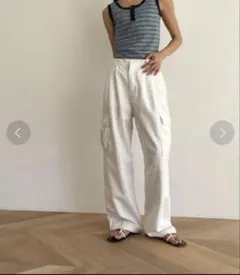 EI mar コットンツイルカーゴパンツ