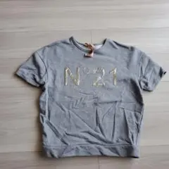 N°21 グレー 半袖 スウェット