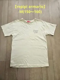 【repipi armario】半袖 Tシャツ 黒 M(150～160)