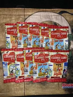 クラシックカードグミ ディズニークラシックカード入り　10個セット