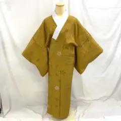 【2068】着物 襦袢 黄土色 単品販売♪