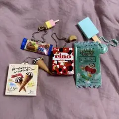 ミニチュアガチャ アイスクリームセット