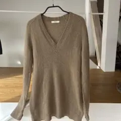 セリーヌ ロング カシミヤ100% ニットセーター