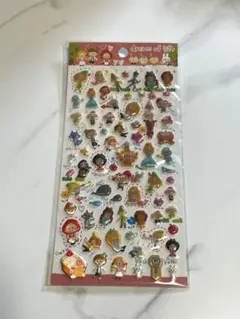 【平成レトロ】童話キャラクターシールセット