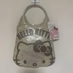 【新品】ハンドバッグ　Euro Hello Kitty スパンコール　y2k