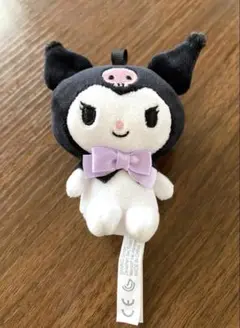 マスコット ぬいぐるみ キーホルダー カラビナ ハート サンリオ　クロミ