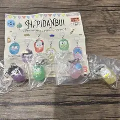 サンリオ　はぴだんぶい　ガチャガチャ　ソロキャンプ　4点まとめ売り