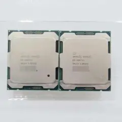 Intel Xeon E5-2697V4 SR2JV 2個セット 動作確認済み