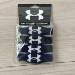 UNDER ARMOUR 1/2インチオーバーサイズリストバンド