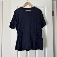 LOOPWHEELER Knitwear Tシャツ L ネイビー