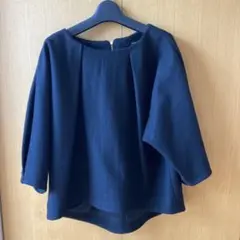 1Dconcept. 七分袖 トップス サイズ38 ブラック