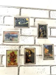 絵画マグネット　5個セット