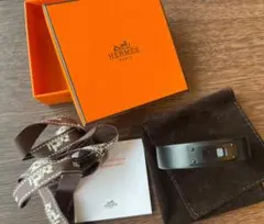 エルメス ケリー ブレスレット アルミニウム ブラック黒