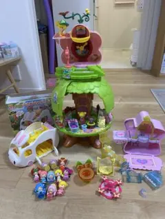 こえだちゃん　木のおうちと色々セット