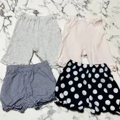 ズボン　パンツ　80cm 4点セット　まとめ売り　女の子　ベビー　キッズ