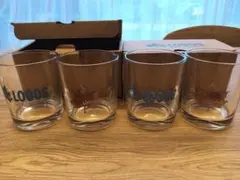 LOGOS メープルリーフデザイン グラス 4個セット