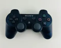 美品 レア PS3 コントローラー dualshock3 ダークブルースケルトン
