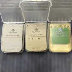 PS1メモリーカード　SONY純正