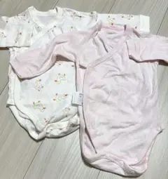 ユニクロ長袖ボディ２枚セット　70