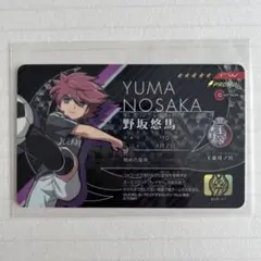 【匿名配送】イナズマイレブン イレブンライセンスカード 野坂悠馬