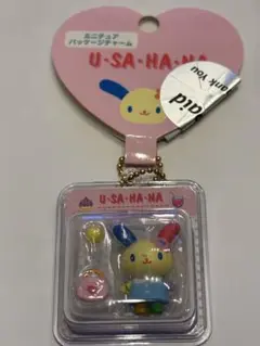 サンリオ ミニチュアパッケージチャーム ウサハナ