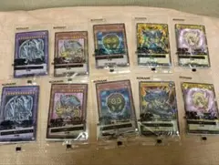 遊戯王 ハイチュウキャンペーン カード 全5種類コンプリート、２セット計10枚