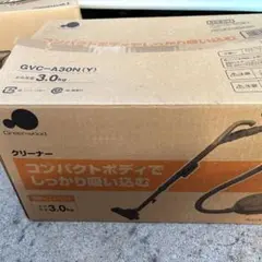 新品　Greenwood GVC-A30N(Y) サワーイエロー ウッド グリーンウッド 紙パック式掃除機 イエロー GVCA30N-Y