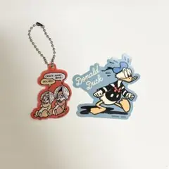 Disney チップとデール ドナルドダック アクリルキーホルダー＆ステッカー