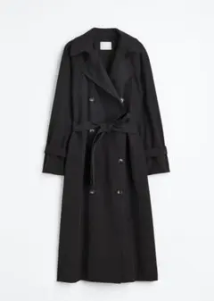 H & M トレンチコートS レディース　黒