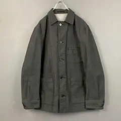 23区 HOMME デニム カバーオール ワークジャケット ブルゾン 灰 50
