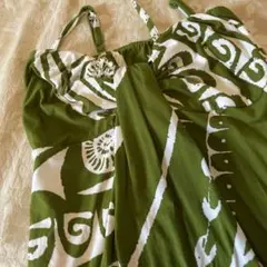 ワヒネトア　ワンピース　hahea maxi 黄色 ワヒネトア ワンピース hahea maxi 黄色
