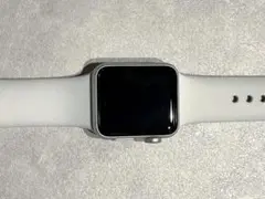 Apple Watch 38mm ホワイトシリコンバンド