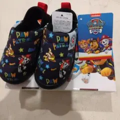 PAW PATROL キッズシューズ ネイビー　パウパトロール　スリッポン