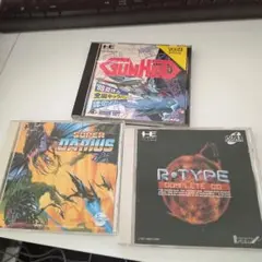 PCエンジン ゲームソフト 3点セット