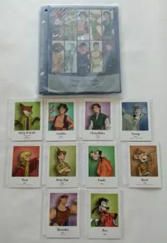 セガ ラッキーくじ ディズニー コレクションファイル ブロマイド風 カードセット