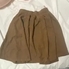 ミニスカート 茶色