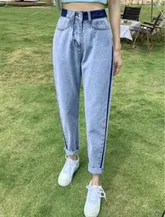 レディース　ラインパンツ　Mサイズ
