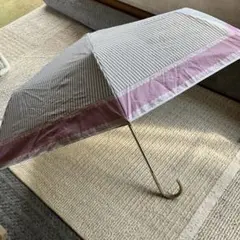 FTC BEAUTY 折りたたみ傘 晴雨兼用 ストライプ