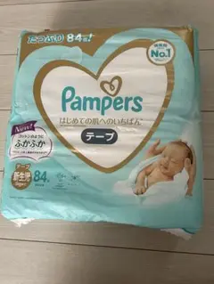 【新品未開封】Pampers 新生児用 テープタイプ 84枚
