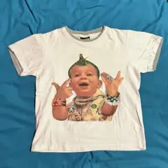 HEAVY METAL プリント　Tシャツ 赤ちゃん　PUNK