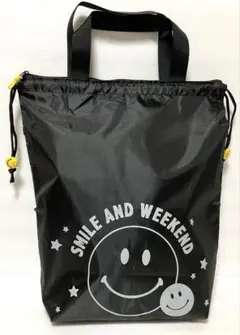 シューズバック　ゴルフシューズバック　ニコちゃん　ハンドメイド