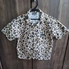 Wild Things ヒョウ柄 半袖シャツ130