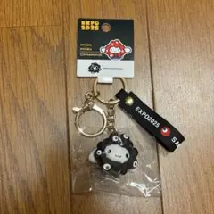 シナモン シナモロール ミャクミャク モノクロ キーホルダー 万博