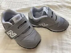 【美品】ニューバランス373　グレー　サイズ13センチ