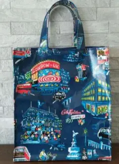 Cath Kidston トートバッグ　ロンドンピカデリー　ハンドメイド　紙袋