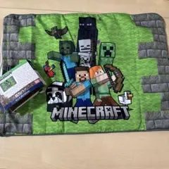 マイクラ　Minecraft 枕カバー 35x50cm