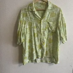 アロハシャツ　花柄　オープンカラー　GAP ラルフローレン