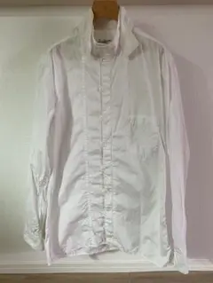 Yohji Yamamoto 16SS スタンド衿デザインホワイトシャツ