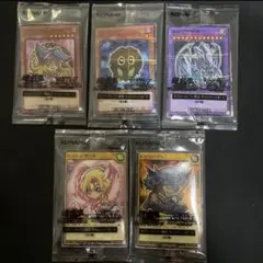 遊戯王OCG セブンイレブン　ブラックマジシャンガール　など5点　コンプリート