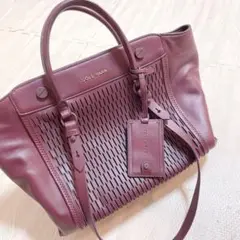 【未使用】保存袋・カードケース付き コールハーン ハンドバッグ トートバッグ